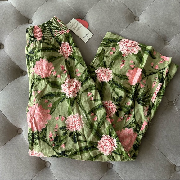 Agua by Agua Bendita Pants - NWT Agua by Agua Bendita x Target Peony Print Pants